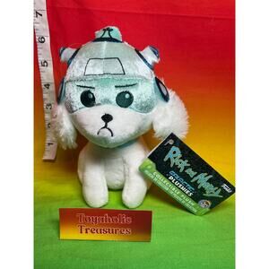 Funko Galactic Plushies Rick and Morty Snowball with Helmet Plush